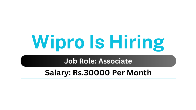 Wipro Is Hiring