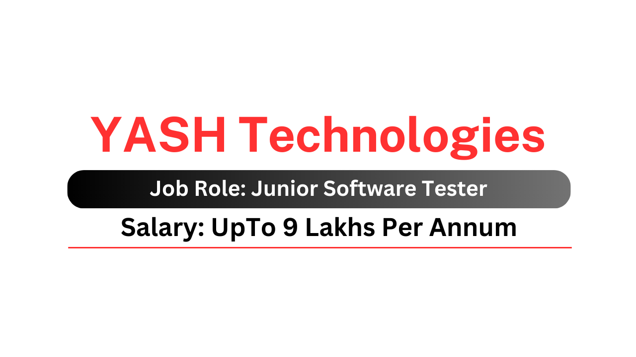 YASH Technologies Is Hiring