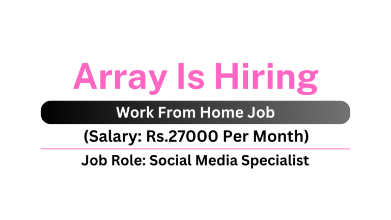 Array Is Hiring