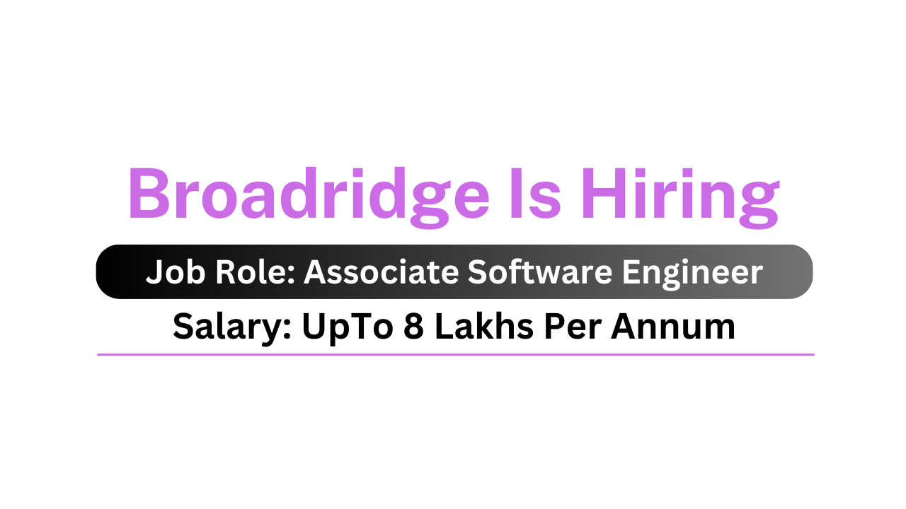 Broadridge Is Hiring