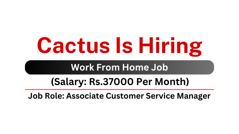 Cactus Is Hiring