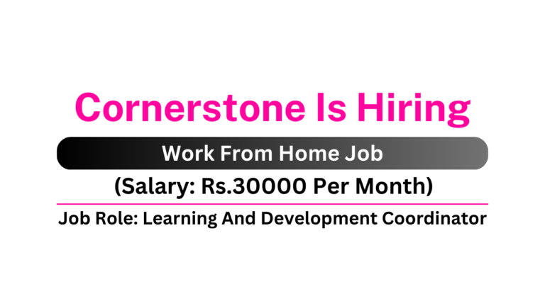 Cornerstone Is Hiring