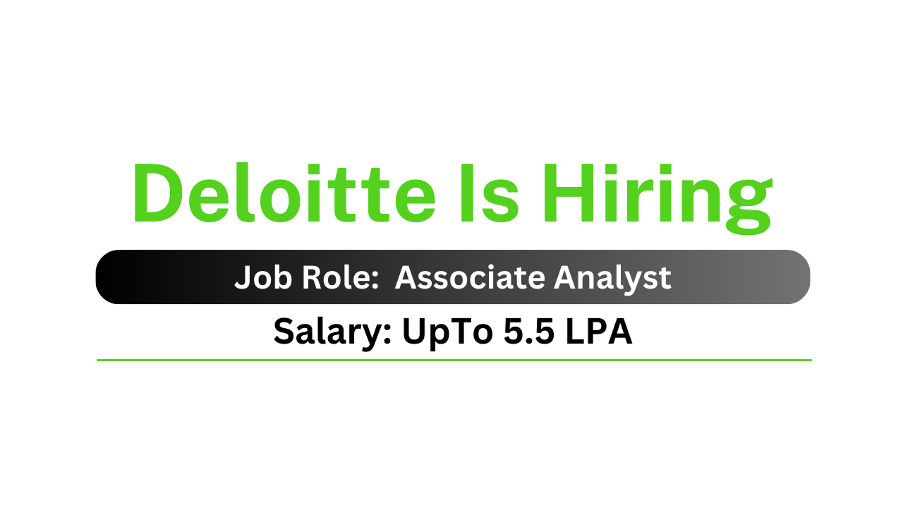 Deloitte Is Hiring