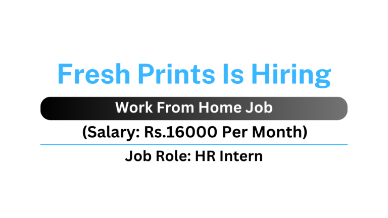 Fresh Prints Is Hiring