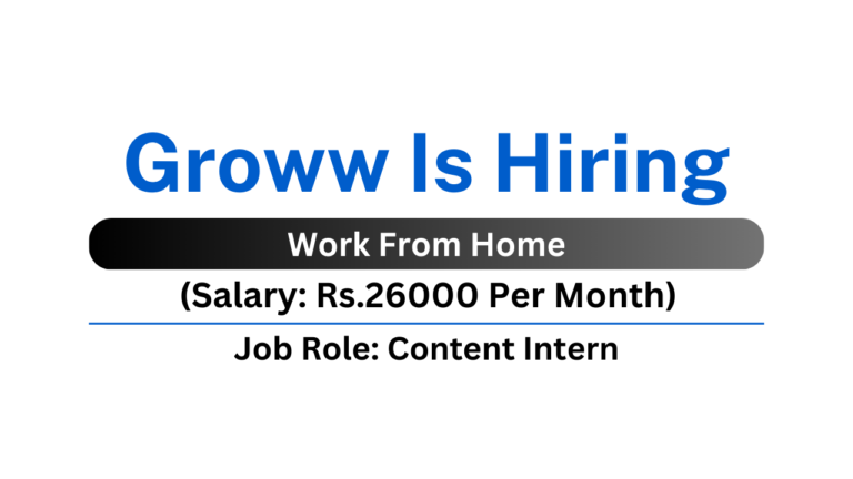 Groww Is Hiring