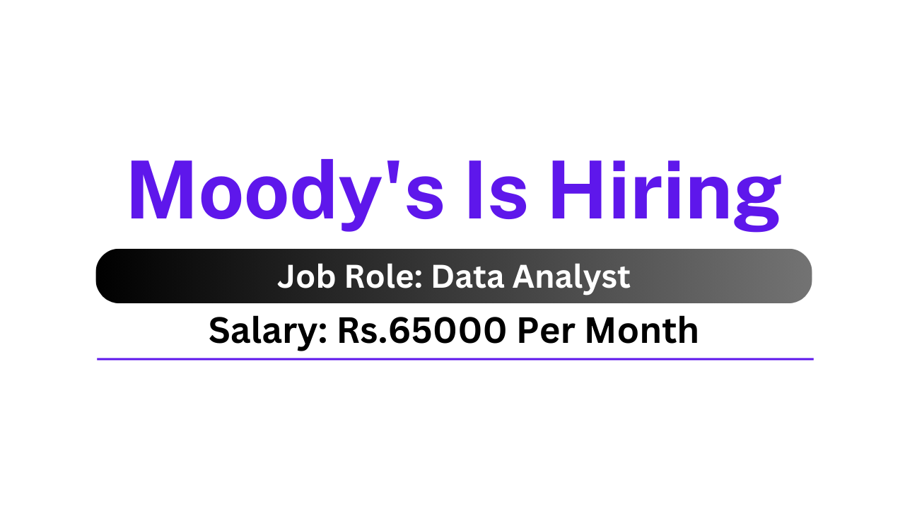 Moody's Is Hiring