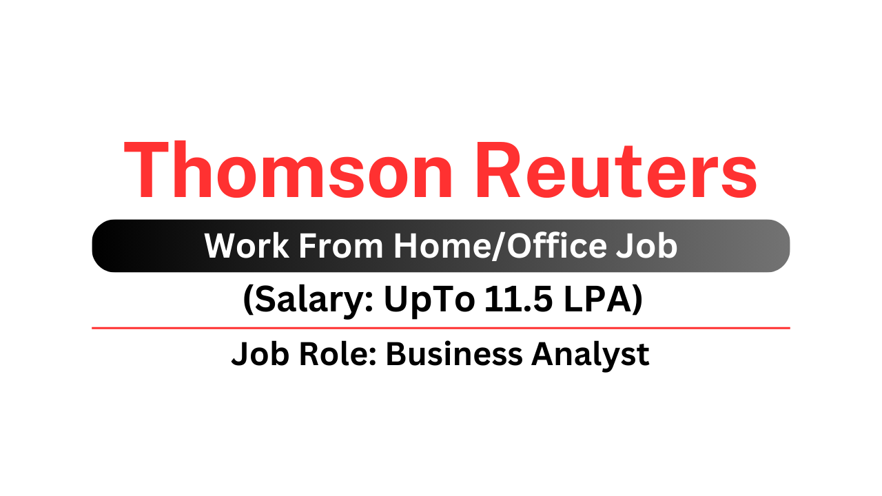 Thomson Reuters Is Hiring