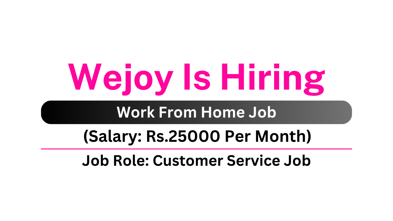 Wejoy Is Hiring