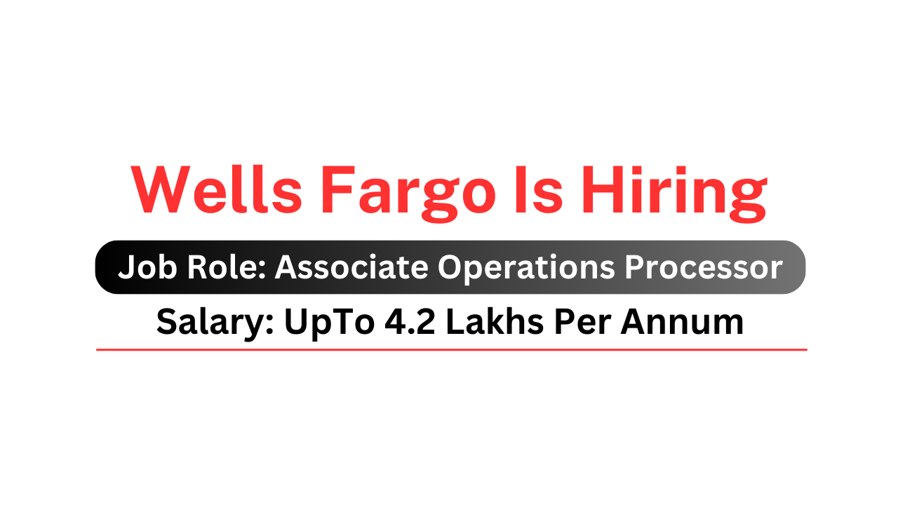 Wells Fargo Is Hiring