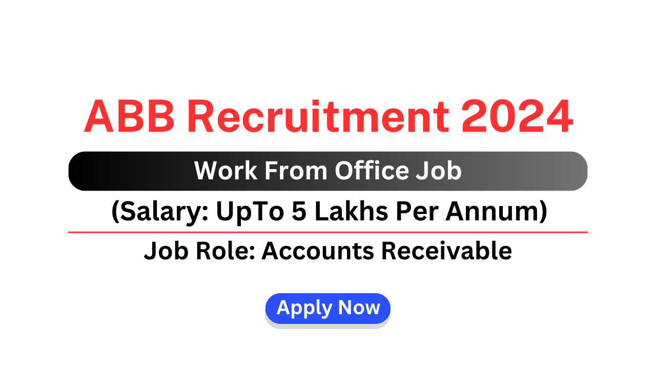 ABB Recruitment 2024