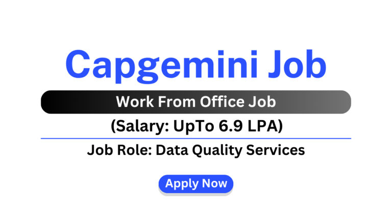 Capgemini Job