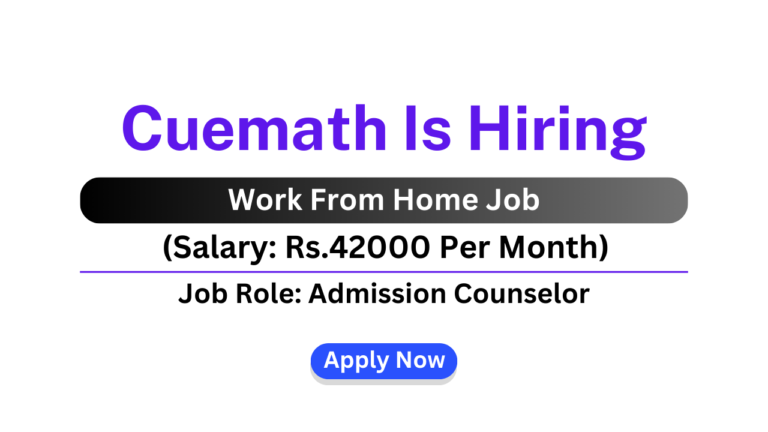 Cuemath Is Hiring