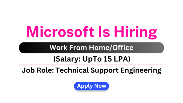 Microsoft Is Hiring