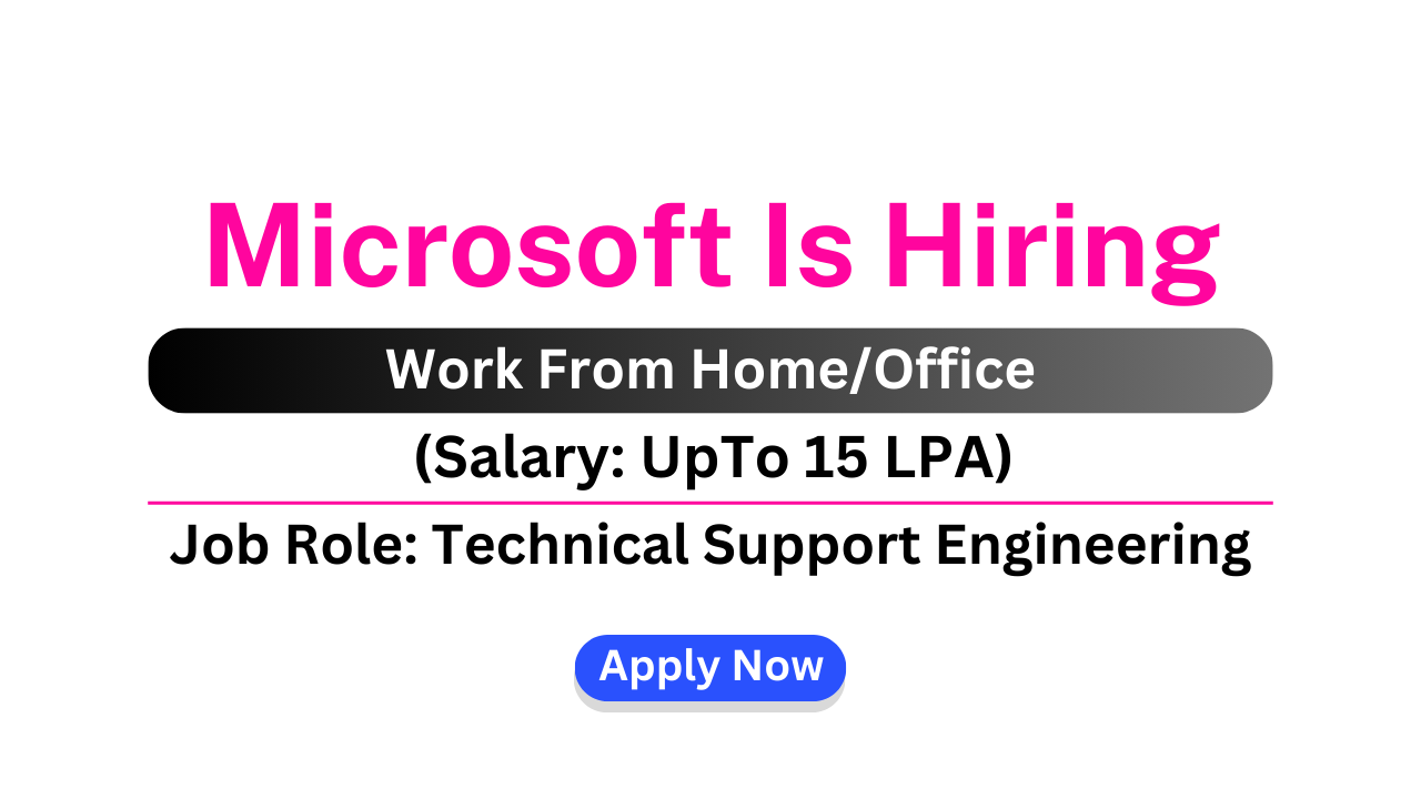 Microsoft Is Hiring