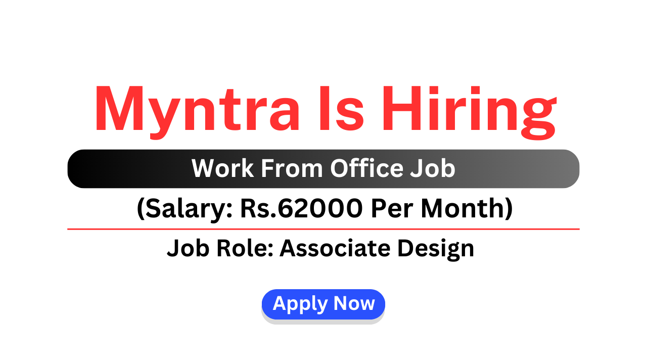 Myntra Is Hiring