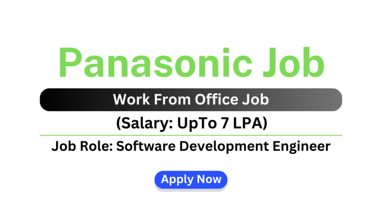 Panasonic Job