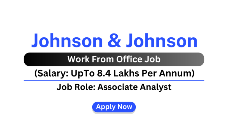 Johnson & Johnson Job