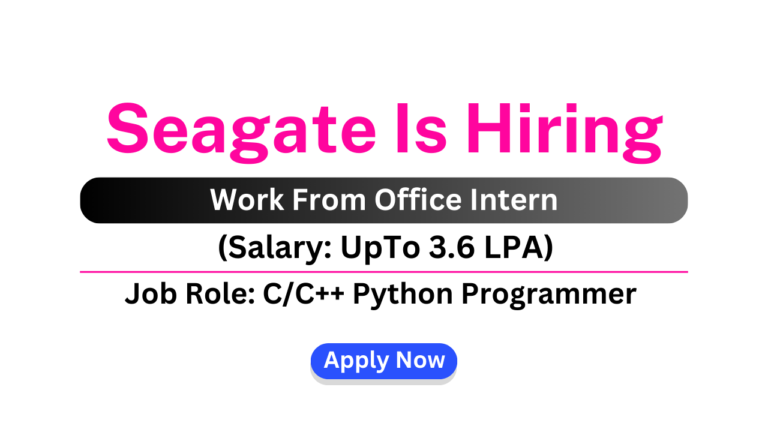 Seagate Is Hiring