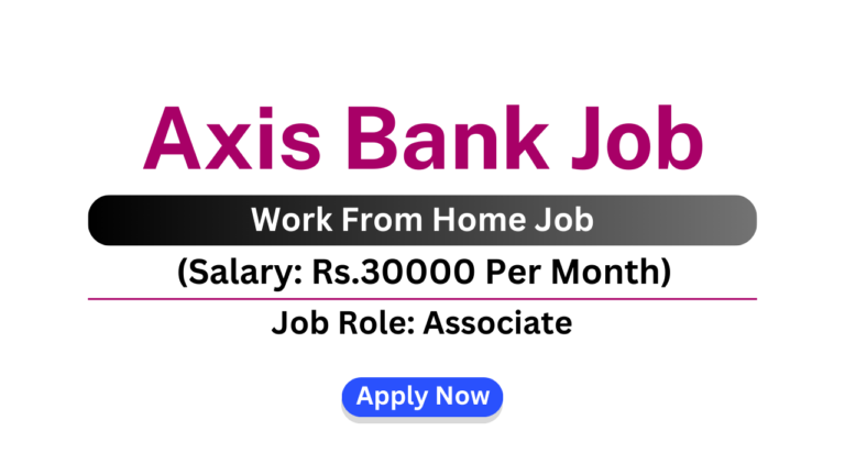 Axis Bank Job