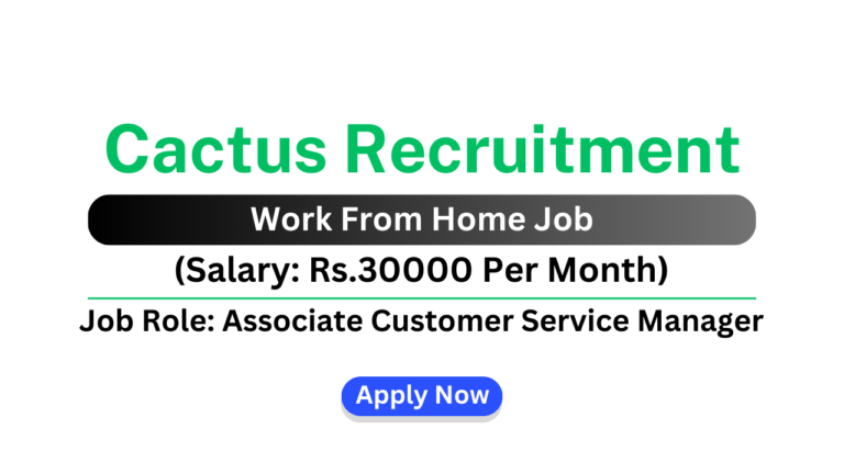 Cactus Recruitment