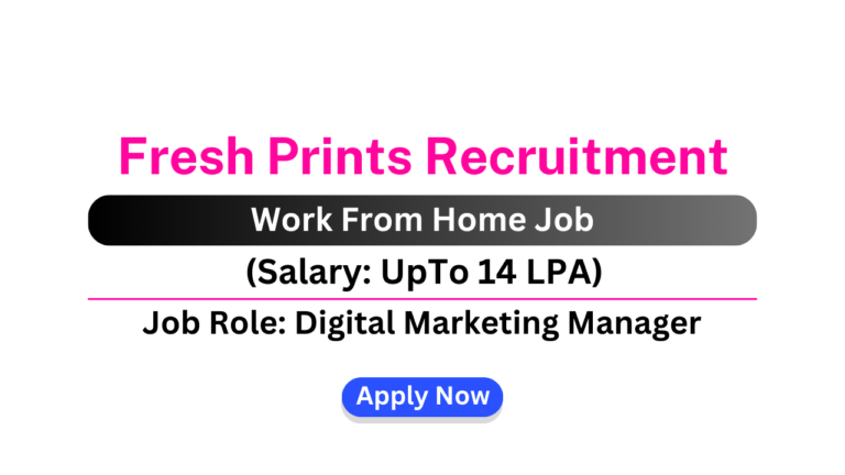 Fresh Prints Recruitment