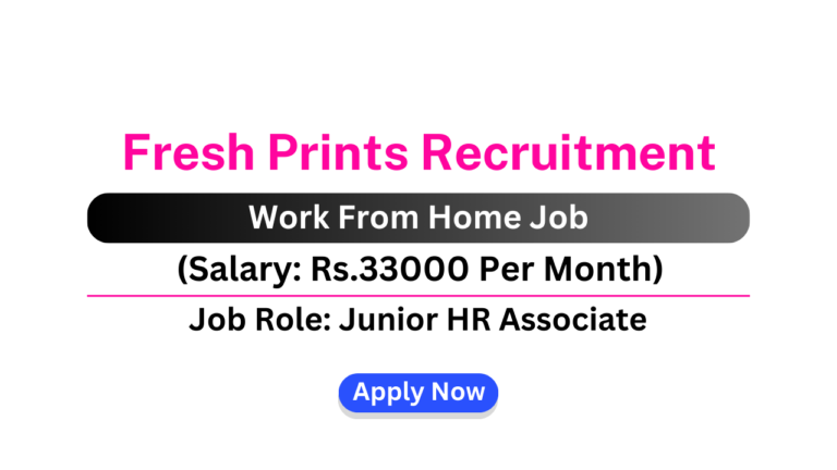 Fresh Prints Recruitment