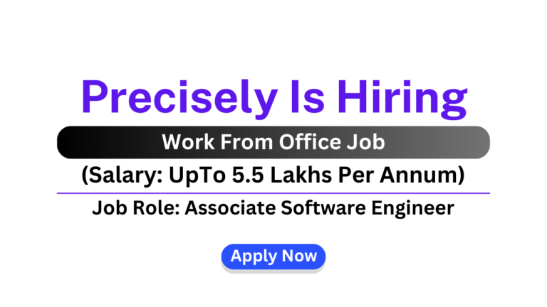 Precisely Is Hiring