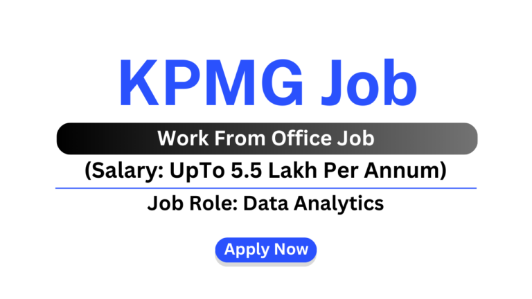 KPMG Job