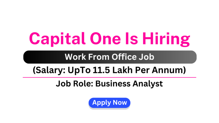 Capital One Is Hiring