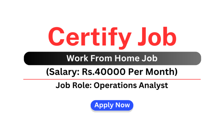 Certify Job