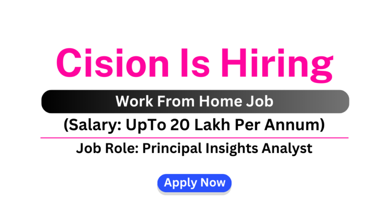 Cision Is Hiring