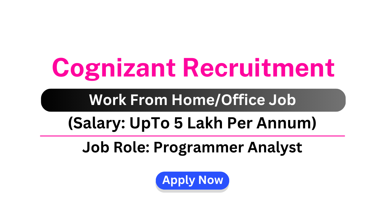 Cognizant Recruitment 2025