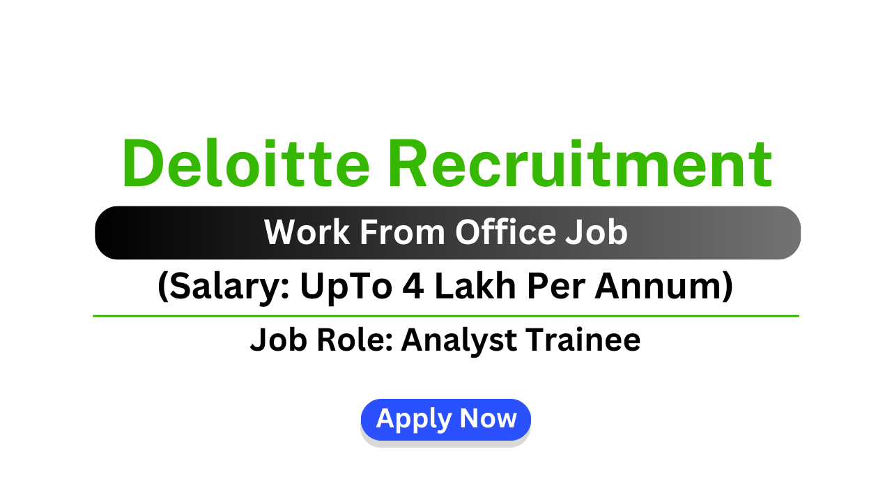 Deloitte Recruitment 2025