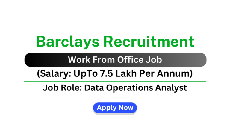 Barclays Recruitment