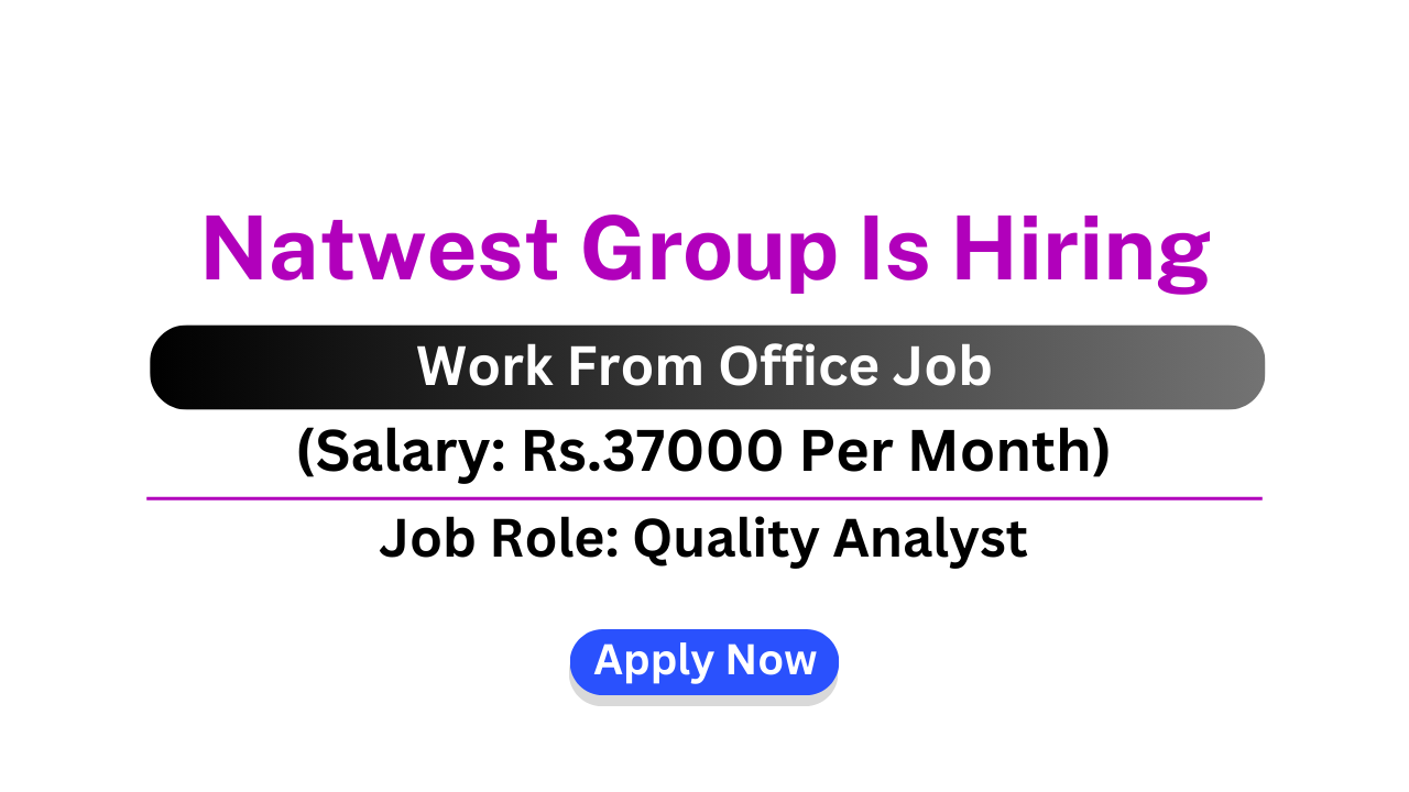 Natwest Group Is Hiring