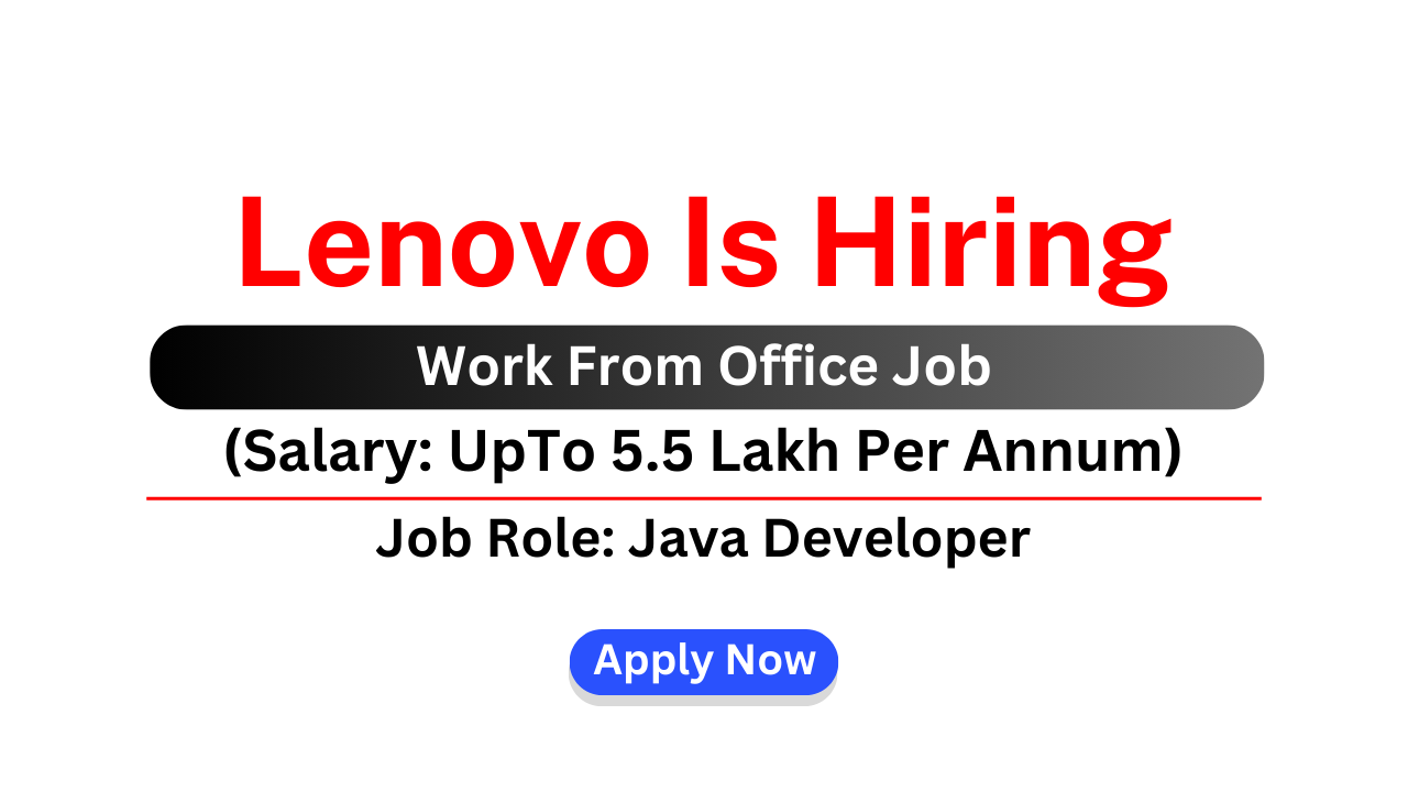 Lenovo Is Hiring