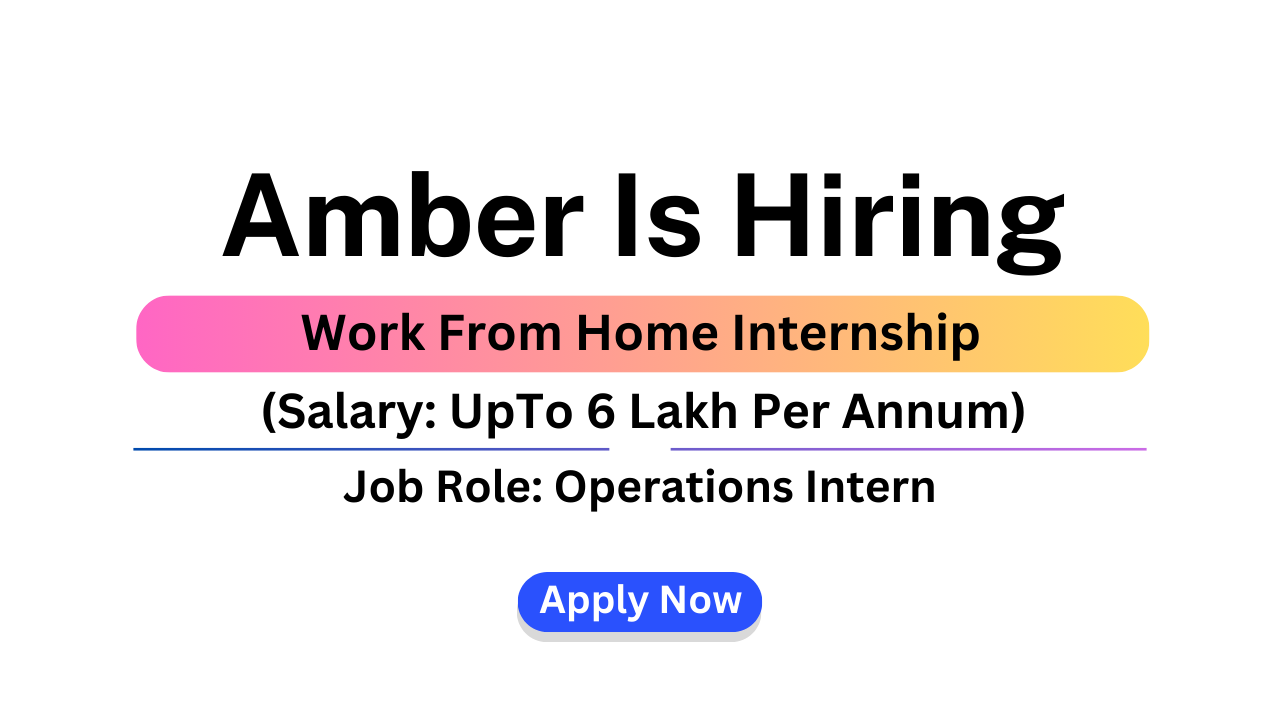 Amber Is Hiring