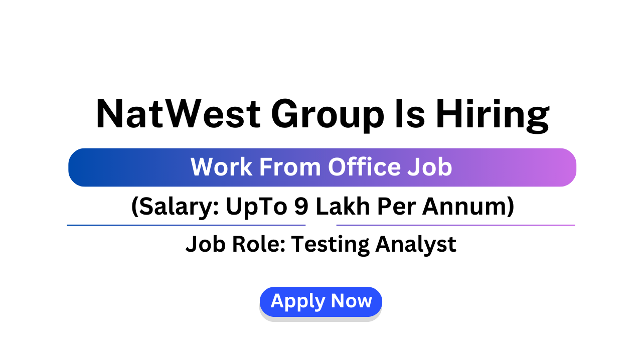 NatWest Group Is Hiring