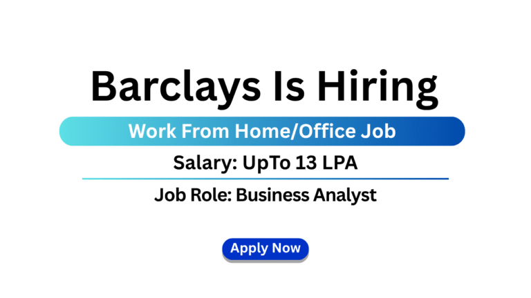 Barclays Is Hiring