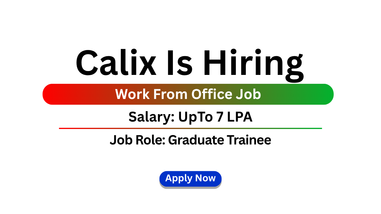 Calix Is Hiring